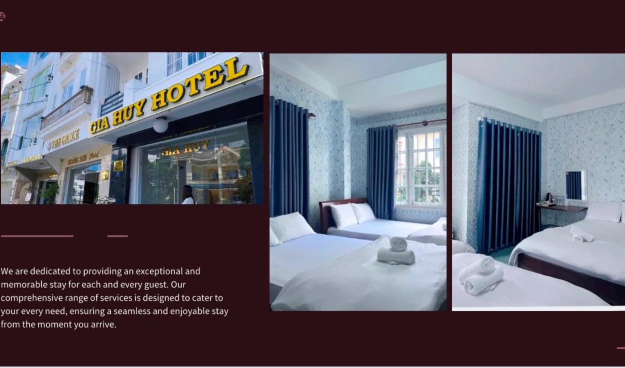 Glory Gia Huy Hotel Dalat Bagian luar foto